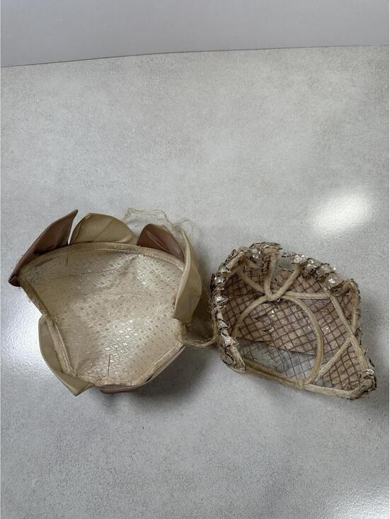 VTG Women’s Hat Lot Fascinator Pillbox Veil Mink Wool 6 Pc Merrimac main image 4